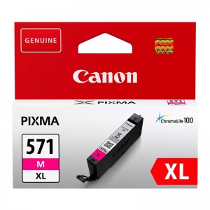 Tinteiro magenta Canon CLI-571XL